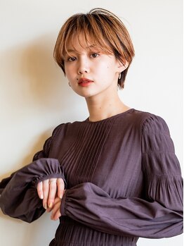 技術に差が出るショートヘアもお任せ。個性を惹き出す愛されstyle♪