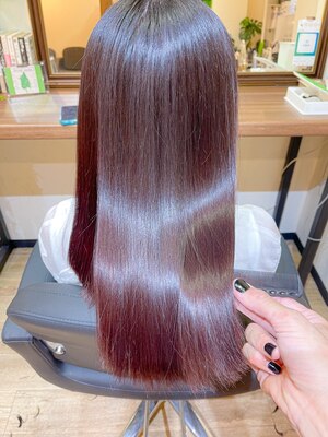 【髪質改善MENU多数☆】TOKIO/水素トリートメント取扱い◎内側から潤い、ハリコシのある美髪へ導きます。