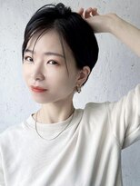 ザヘアメイクシェア(THE -HAIR MAKE SHARE-) シースルーバング☆耳掛けショート