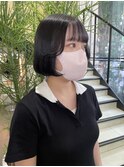 【韓国オルチャンボブ　顔まわりカット】zest吉祥寺　青木桜