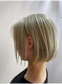 【ブリーチカラー】ミルキーホワイト