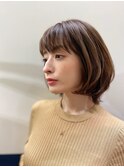 30代~40代大人可愛いウルフボブ