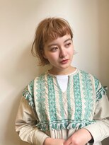 イオエ(ioe)&nbsp;似合わせカット/メルティカラー/ウェーブミディアム/着物