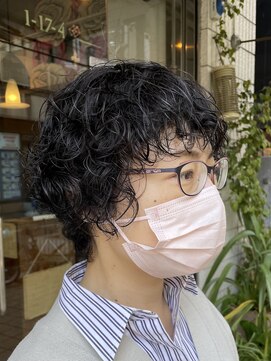 ロジエ(ROSIER) ショートパーマスタイル