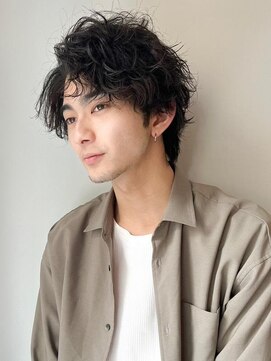 ネオリーブ クーロ メゾン 横浜(Neolive curro Maison) ニュアンスパーマ×ツイストスパイラルパーマ[メンズ]