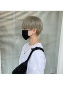 ジェンダーレスショート/ショート/ハンサムショート/ブリーチ