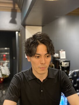 銀座 シノ 本店(shino) 【銀座理容室】ビジネスパーマスタイル