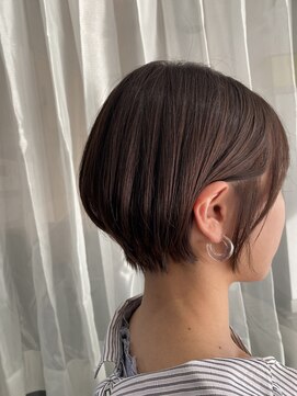 イロ(iro*) ☆大人似合わせピンクブラウンショートボブ