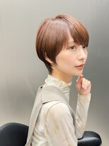 20代30代40代50代/丸みショート/クビレ/前髪あり/表参道