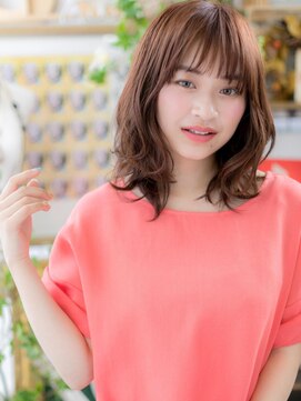 カバーヘア ブリス 戸田公園西口店(COVER HAIR bliss) ★グレーベージュハッシュカットくびれミディ20代30代40代★10