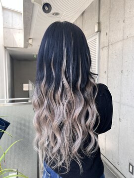 ガルボヘアー 名古屋栄店(garbo hair) #プルエクステ#バレイヤージュ#10代#20代#ギャル#名古屋