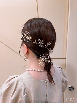 ヘアメイク ジェイエム タイトローポニー