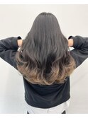 ベージュグラデーションカラー