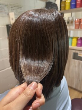 チアー ヘアリラクゼーション(cheer HAIRRELAXATION) 髪質改善トリートメント＋ミディアムヘア