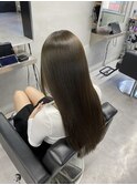 【IROHA】オリーブグレージュ+髪質改善