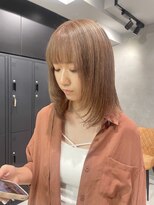 シャルムバイケンジ(Charm.by KENJE)&nbsp;【2ブリーチ】オールシーズン大人気＊「ミルクティー」