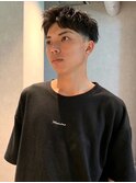 刈り上げ　ツーブロック　メンズショート　アップバング　２０代