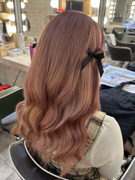 ヘアメイク エンカレッジ(HAIR MAKE encourage) ハーフツイン/ハーフアップ