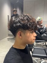 テクト バイアッシュ 吉祥寺店(Tect by Ash)&nbsp;外国人風ブラウンスペインカールフェード