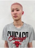 ボウズ★ホワイトピンク★バズカット★  10代20代30代人気◎