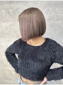 【ボブ】【モーブグレージュ】