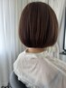 オーガニック白髪染め＋カット￥8600