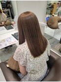 ブリーチ1回 ベージュカラー