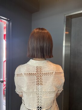 ロフティー 清澄白河(LOFTY) ボブ/ストレート/明るめベージュ/髪質改善/清澄白河/錦糸町