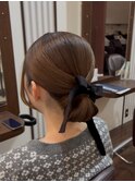 ヘアアレンジパーティーアレンジ結婚式ヘアアレンジ