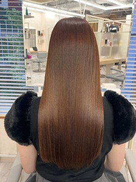 ユアーズヘア 新宿三丁目店(youres hair) 艶ブラウンカラー