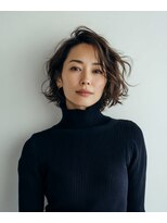 バグズ ヘアデザイン 桔梗が丘店(Baguz HAIR DESIGN)&nbsp;大人の抜け感ショートパーマ