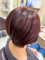 セットアップ 倉敷美和店(SET-UP) 丸みボブ/大人上品/エレガンスボブ/レッドブラウン/美フォルム