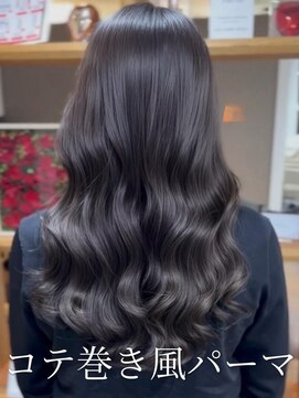アミー 銀座(Ammy) #韓国風パーマ#コテ巻き風パーマ #パーマロング#韓国へア