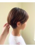 黒髪カタログ/クラゲヘアー/オリーブグレー/南草津