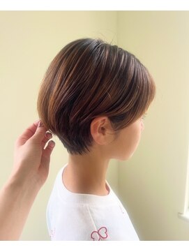 エクファ ヘア シェリル 草津 南草津店(ex-fa hair cherir) 黒髪カタログ/クラゲヘアー/オリーブグレー/南草津