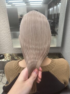 エン 栄店(enne) ココアベージュ/クラゲヘアー/ボブレイヤー/小顔/黒髪/栄