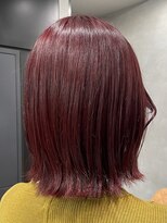 シャルムバイケンジ(Charm.by KENJE)&nbsp;赤髪/艶髪/髪質改善/ブリーチなし/韓国レイヤー/オージュア