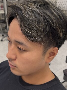 アピッシュ ギンザ(apish ginza) 【綱島指名限定!!】メンズハイライト+カット