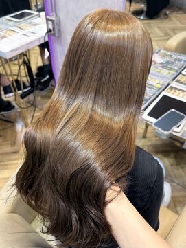 ロンド フィーユ(Lond fille) ミディアムレイヤーカット/レイヤー/顔周り/韓国/髪質改善/横浜