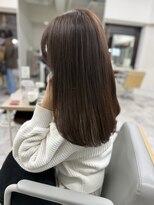 アチェロ(Acero.)&nbsp;韓国風レイヤー×前髪長め×20～30代ナチュラルブラウン