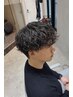 【Men's】カット+波巻きパーマorツイスパ+3stepトリートメント