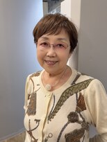 カノエ(canoe)&nbsp;大人ガーリー顔周りレイヤー着物ヘア70代【西新大濠荒戸】
