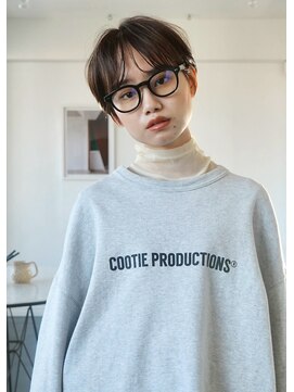 エルフレームバイワンラヴェスト(L'FLAME by one Lovest) ショートカット丸みショート耳掛けひし形小顔 20代30代長野駅