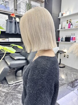 チュダック(ChuDuck) 【天神】色落ちも可愛いミルクティーベージュ/ケアブリーチ