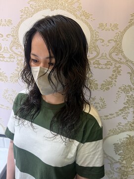 レヴェヘア rever hair レイヤーパーマ
