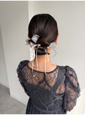 tight chignon