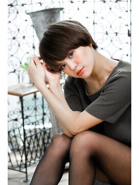 メルクマール(MERKMAL) ジェンダーレスな小顔マッシュ。