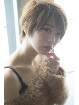 ミエルヘアーブラン(miel hair blanc)&nbsp;【miel hair blanc】ヌーディー感溢れる胸キュン☆ショート