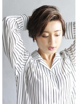 タグ(#tag) #アップバングショート