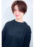 【morio池袋】大人かわいい前下がり美フォルムショート#